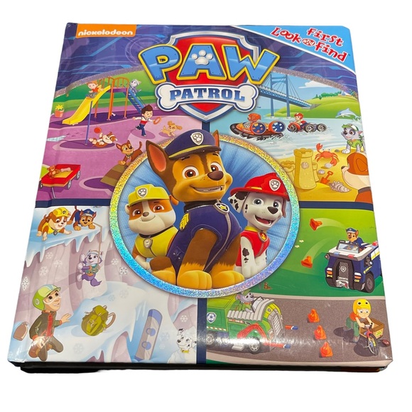 Nickelodeon PAW Patrol First Look and Find by Kids PI 2015 Children's Book EUC - Picture 1 of 6